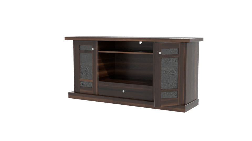 Stylish Wooden Console Table 3D - Professional 3D Model Render 12