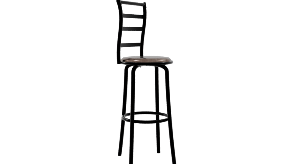 Stylish Bar Stool 3D Model - Professional 3D Model Render 9