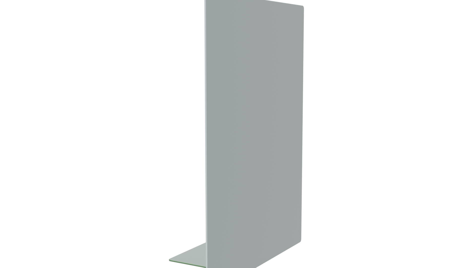 Clear Acrylic Display Stand Model - Professional 3D Model Render 3