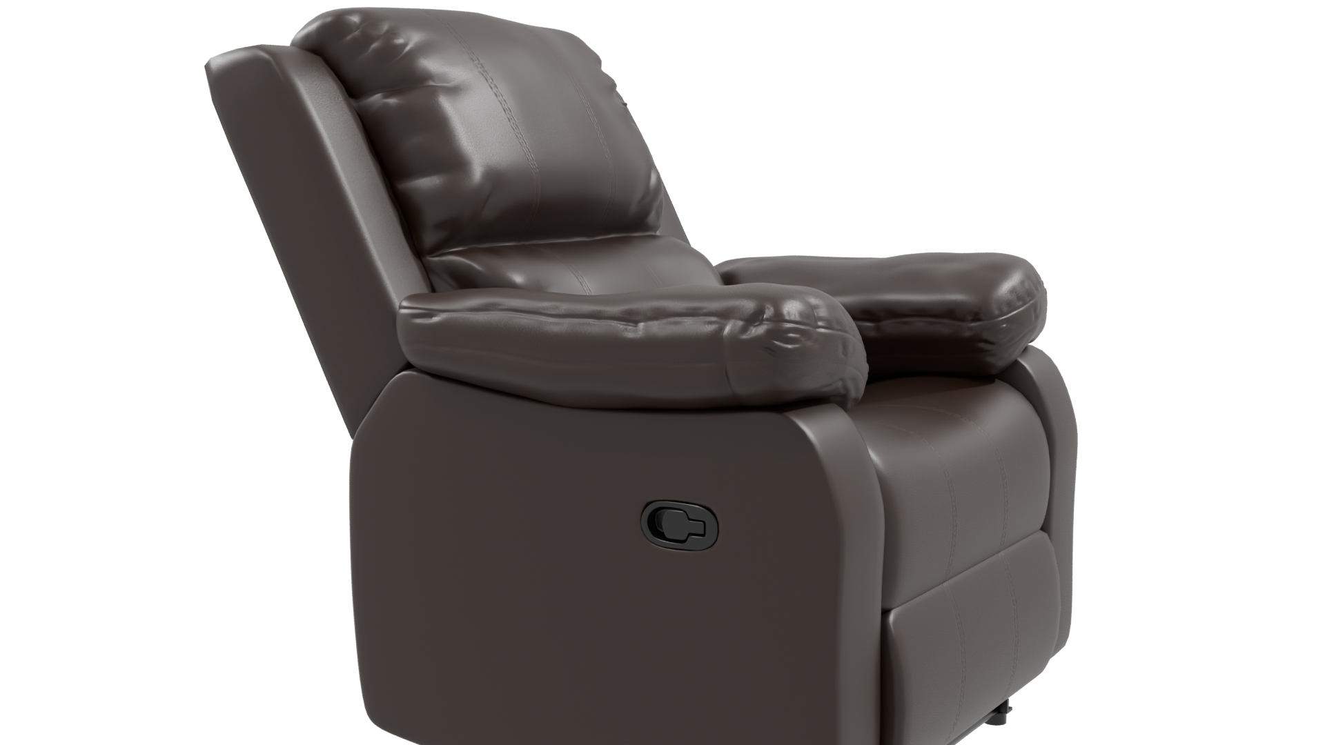 Cozy Reclining Armchair 3D - Professional 3D Model Render 9