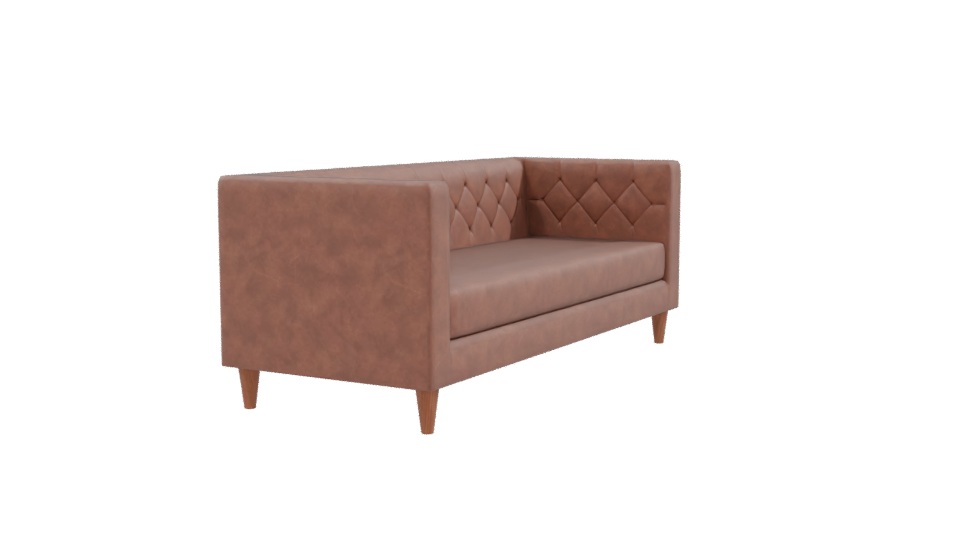 Brescia Tabacco Modern Sofa 3D - Professional 3D Model Render 9