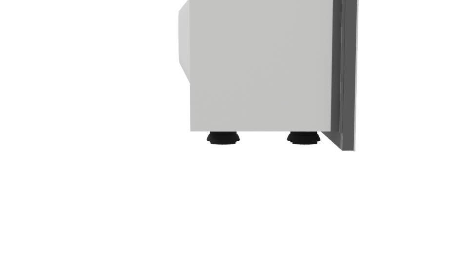 Sleek Built-In Microwave 3D Model - Professional 3D Model Render 8