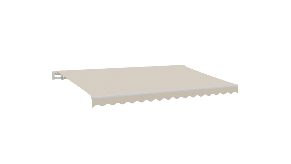 Stylish Beige Shelf Panel 3D - Professional 3D Model Render 13