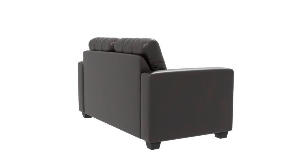 Stylish Modern Leather Sofa 3D Model - Professional 3D Model Render 7