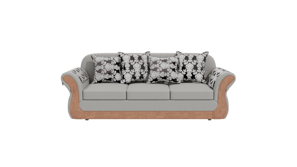 Sofa Irlanda 3-Cuerpos Model 3D - Professional 3D Model Render 11
