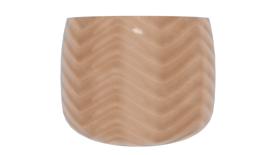 Stylish Decorative Planter Model - Professional 3D Model Render 12