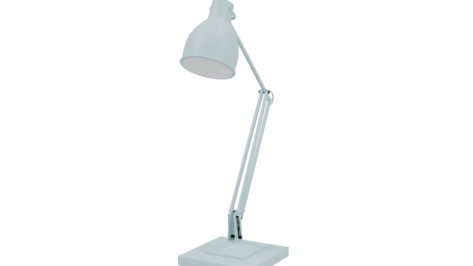 Adjustable Desk Lamp 3D Model - Professional 3D Model Render 3