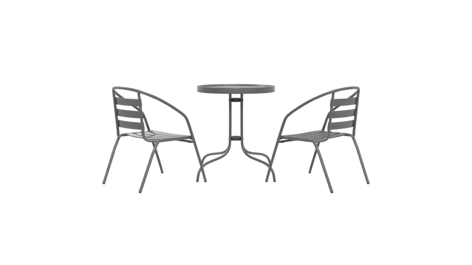 Congo Miranda Garden Furniture Set 3D - Professional 3D Model Render 5