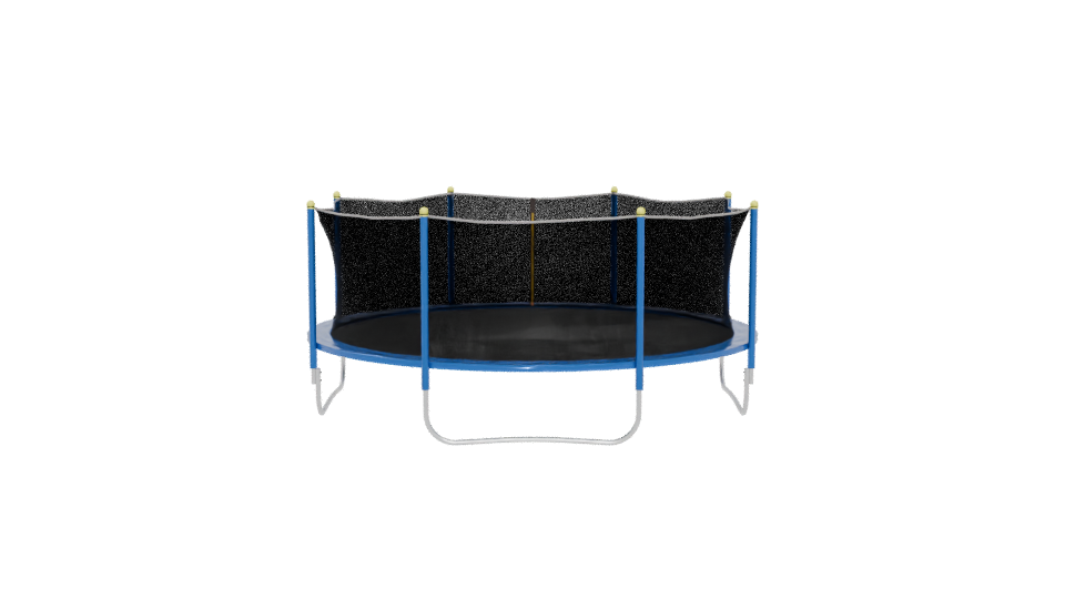 Round Jumping Trampoline Model - Professional 3D Model Render 5