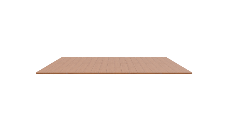 Stylish Wooden Floor Panel 3D - Professional 3D Model Render 8