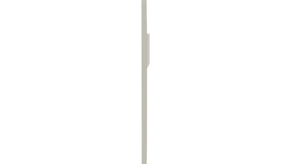 Dual Slot Outlet Cover 3D - Professional 3D Model Render 8