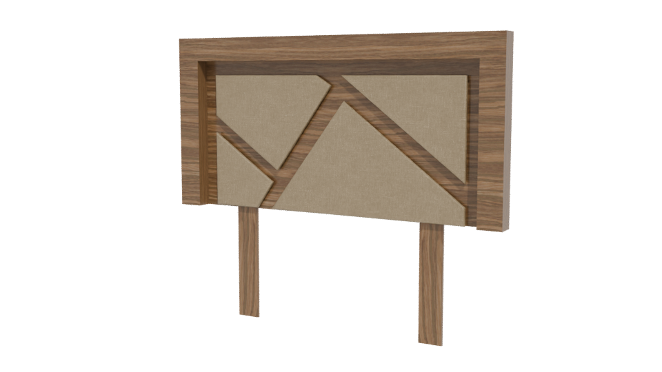 Cabecera Andalucia King Size 3D - Professional 3D Model Render 12