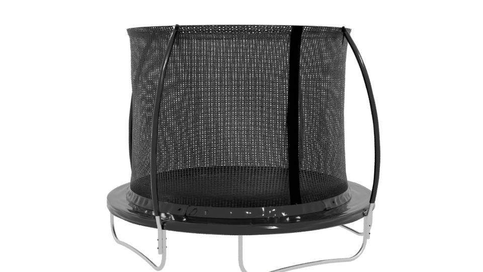 Stylish Outdoor Fire Pit Model - Professional 3D Model Render 4