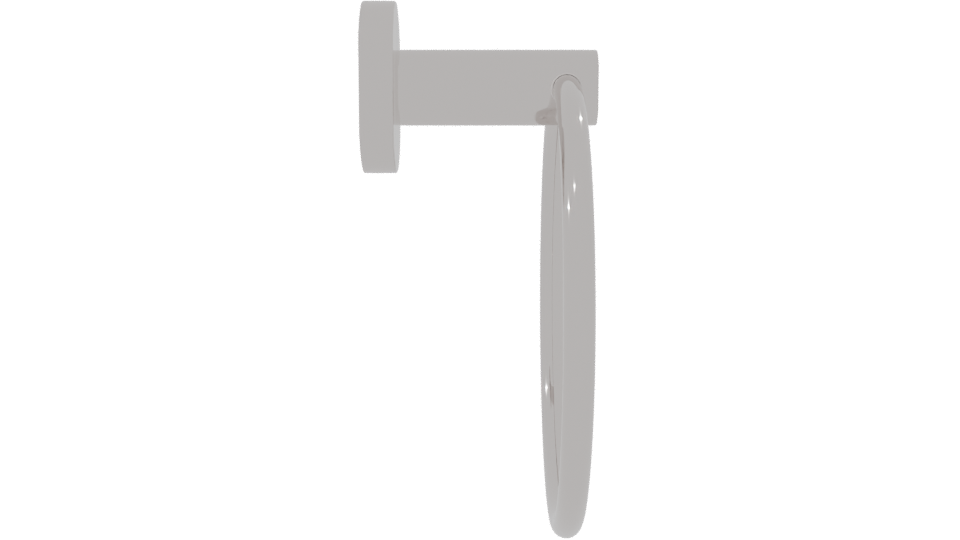 Stylish Bathroom Towel Ring 3D - Professional 3D Model Render 8
