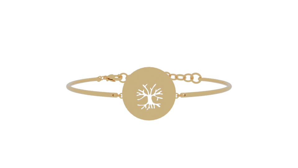 Inspirational Tree of Life Bracelet 3D Model - Professional 3D Model Render 11