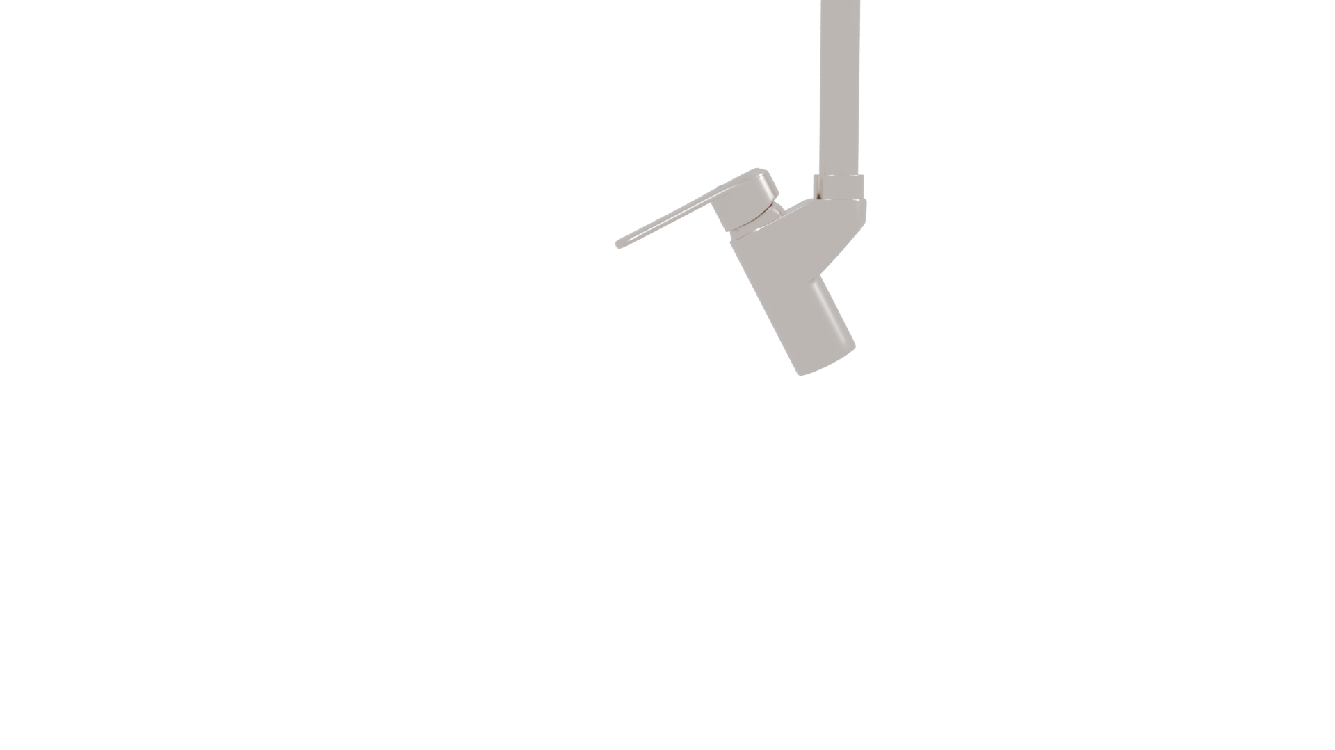 Sleek Modern Floor Lamp 3D Model - Professional 3D Model Render 2