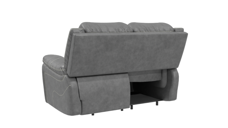 Stylish Modern Recliner Sofa 3D Model - Professional 3D Model Render 4