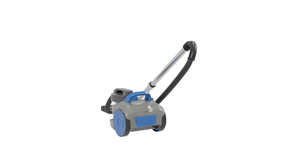 Compact Vacuum Cleaner 3D Model - Professional 3D Model Render 13