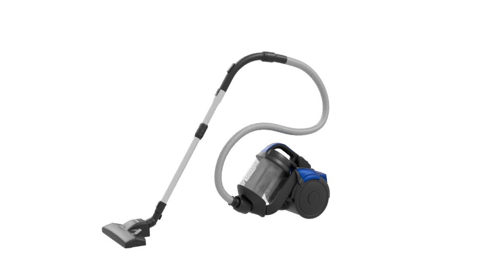 Compact Vacuum Cleaner Model 3D - Professional 3D Model Render 10