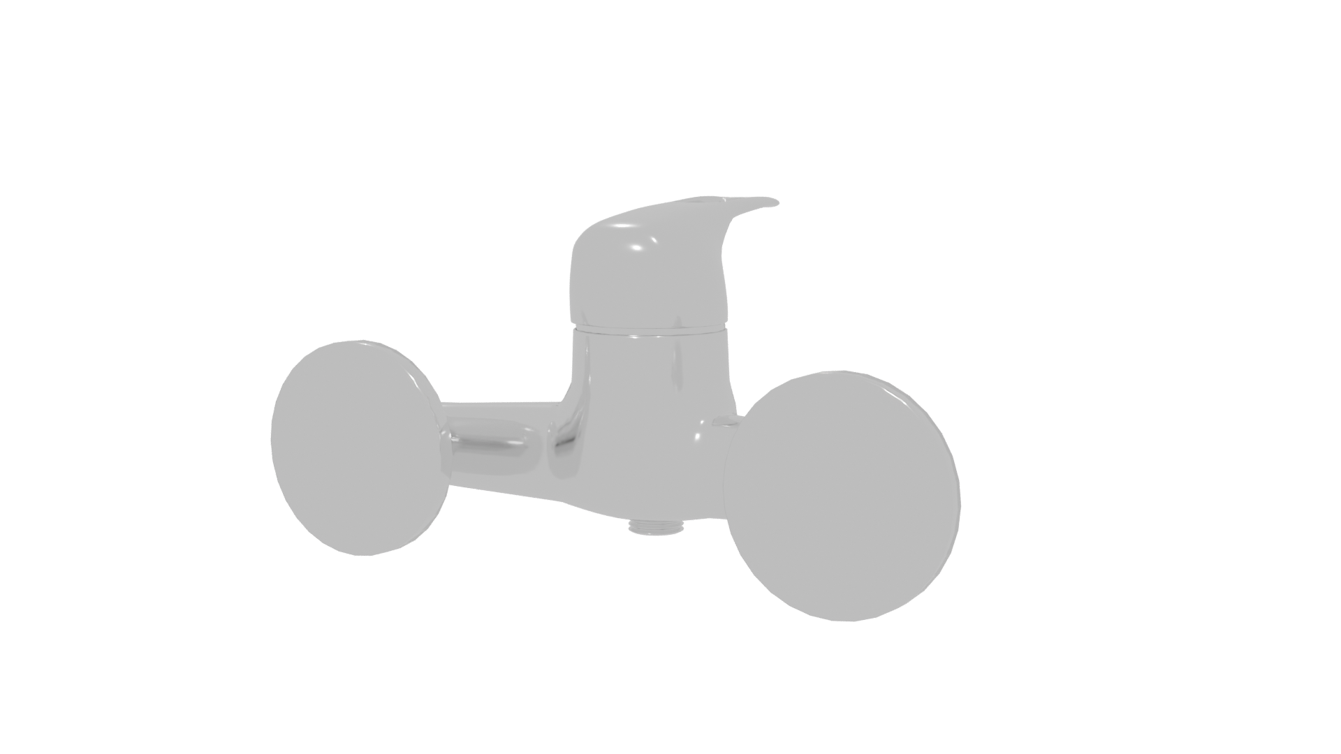 Stylish Bathroom Faucet 3D Model - Professional 3D Model Render 6