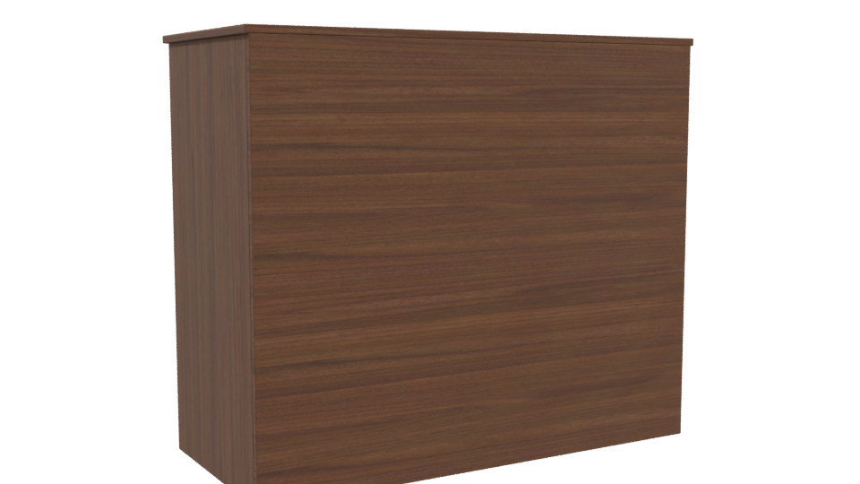 Polux 8 Drawer Dresser Model - Professional 3D Model Render 4