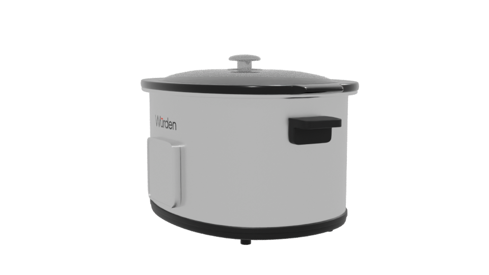 Multi-Functional Slow Cooker 3D - Professional 3D Model Render 13