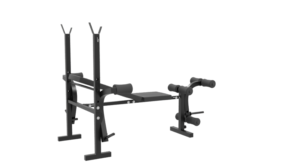 Multifunctional Bench Press 3D Model - Professional 3D Model Render 10