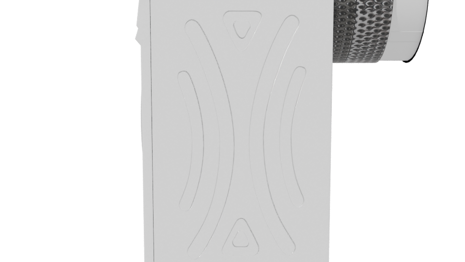 Modern Household Dryer 3D Model - Professional 3D Model Render 2