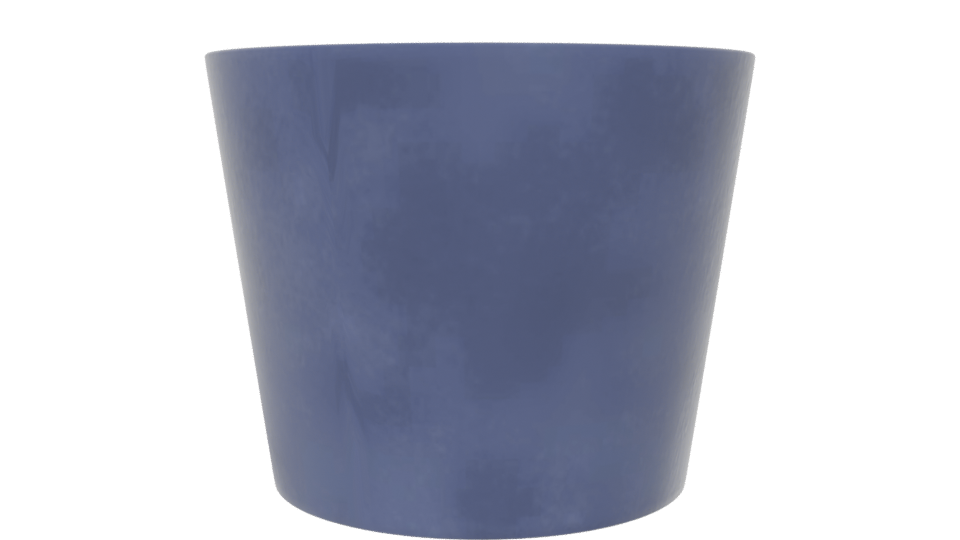 Glossy Flower Pot 3D Model - Professional 3D Model Render 6