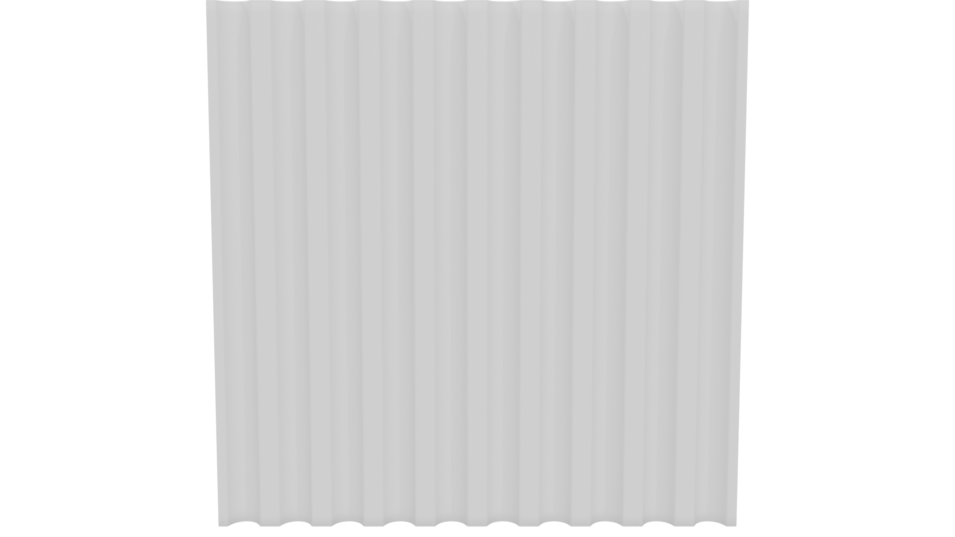 Stylized Vertical Wall Panel 3D - Professional 3D Model Render 2