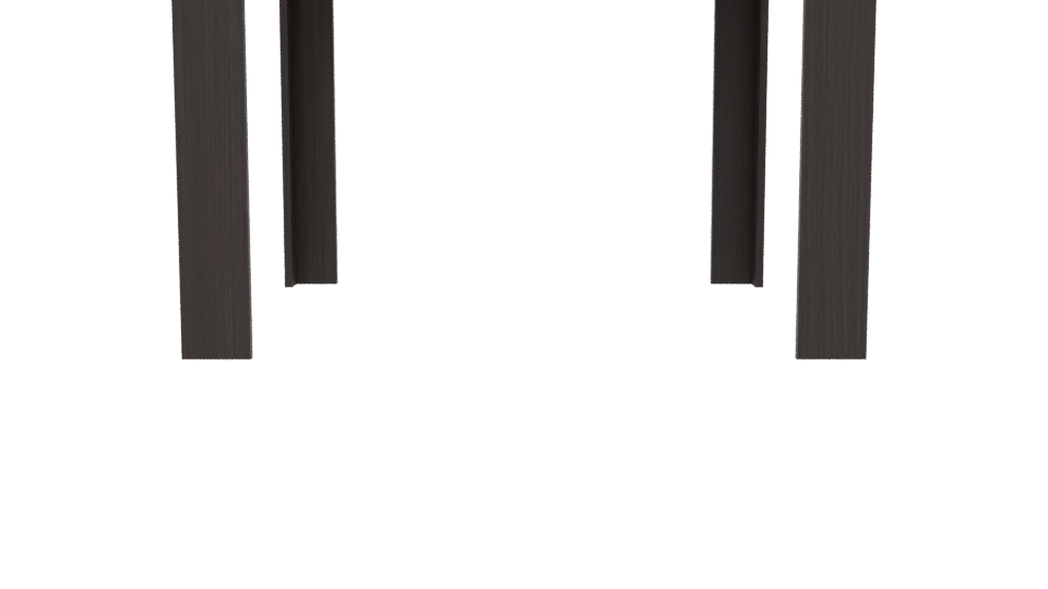 Stylish Wooden Dining Table 3D - Professional 3D Model Render 8