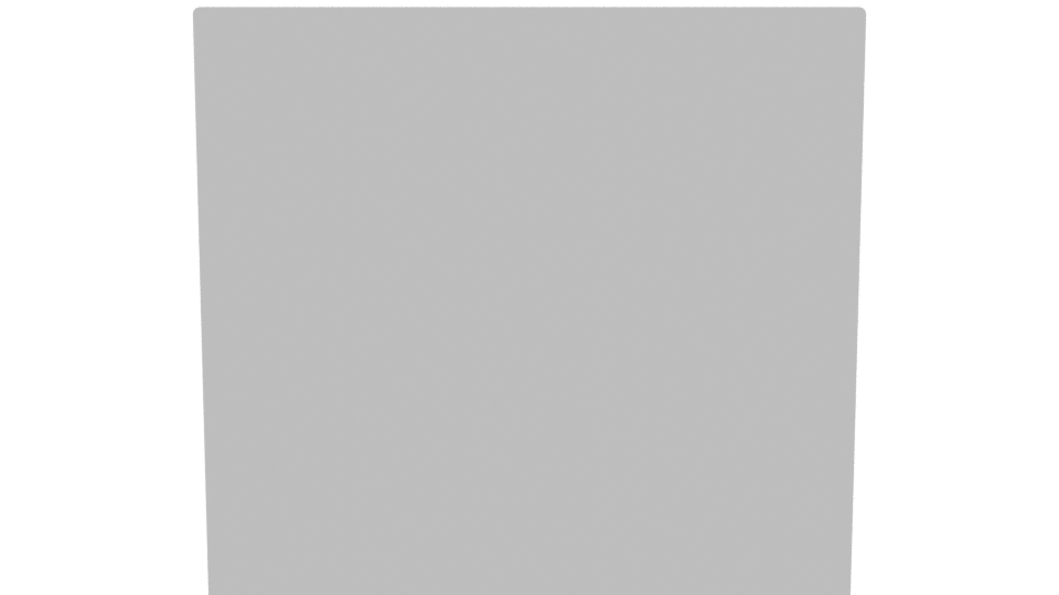 Sleek Modern Wall-Mounted Knob 3D Model - Professional 3D Model Render 5