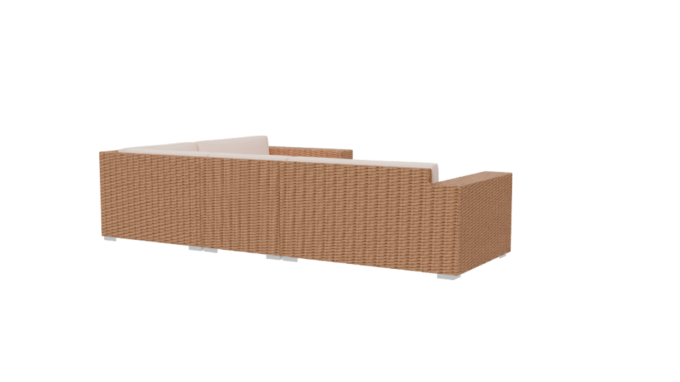 Pucusana Sectional Sofa Model 3D - Professional 3D Model Render 6