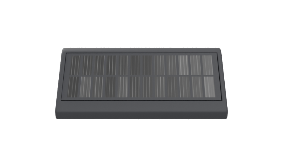 Sleek Outdoor Solar Light - Professional 3D Model Render 5