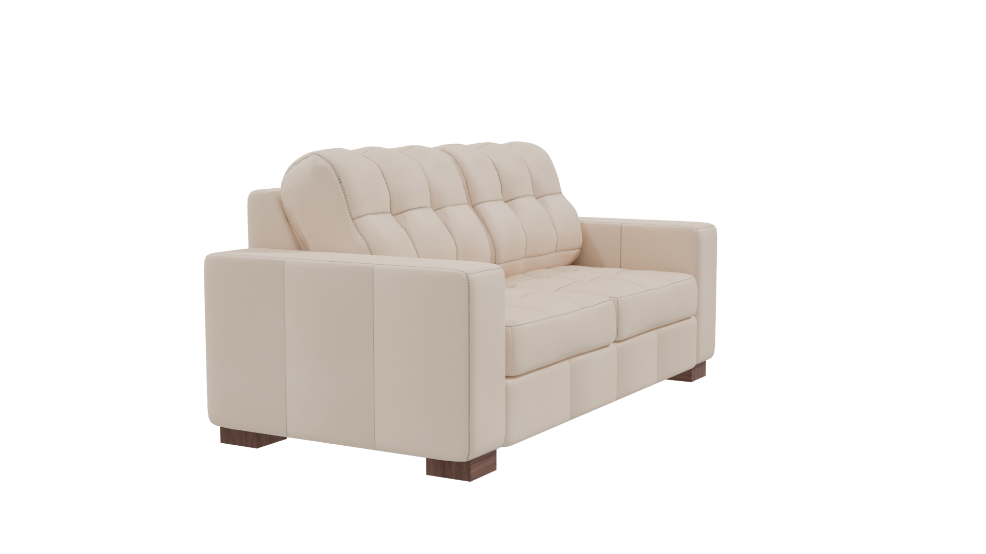 Sofa 2c Salerno Cuero Mad Ice 3D - Professional 3D Model Render 9