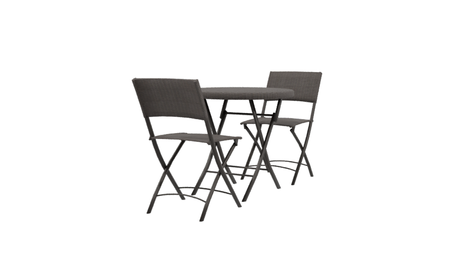 Stylish Outdoor Table Set 3D - Professional 3D Model Render 3