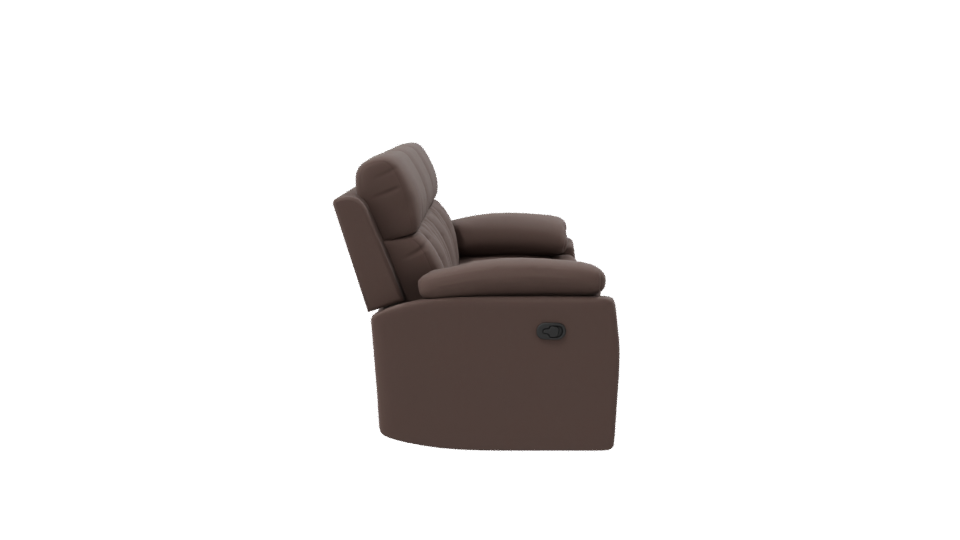 Stylish Leather Sofa 3D Model - Professional 3D Model Render 8