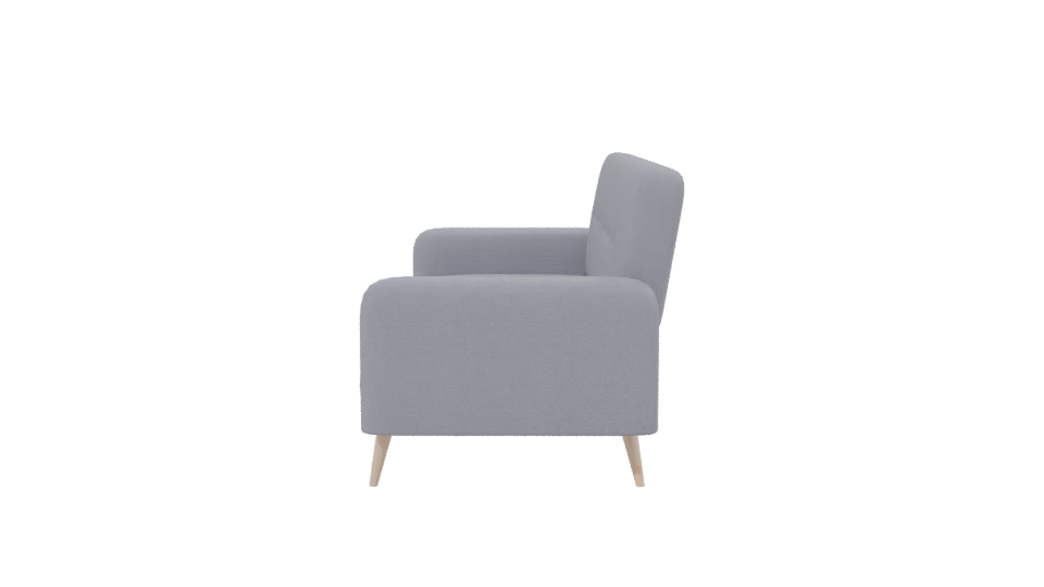 Elegant Modern Sofa 3D Model - Professional 3D Model Render 2