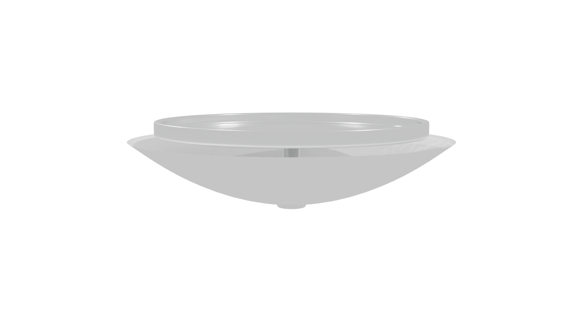 Stylish Round Metal Tray 3D - Professional 3D Model Render 10