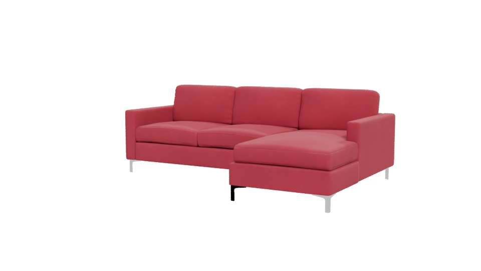 Contemporary Modular Sofa Model - Professional 3D Model Render 12