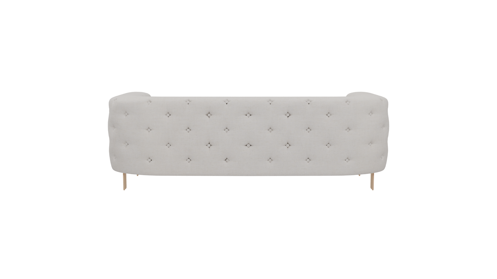 Elegant White Sofa 3D Model - Professional 3D Model Render 5