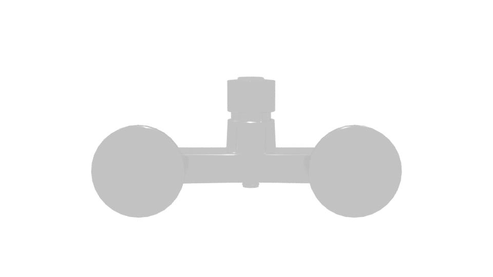 Classic Bathroom Faucet 3D Model - Professional 3D Model Render 5