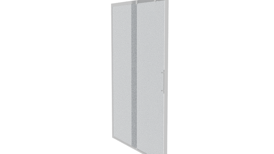 Sleek Glass Shower Door 3D Model - Professional 3D Model Render 7
