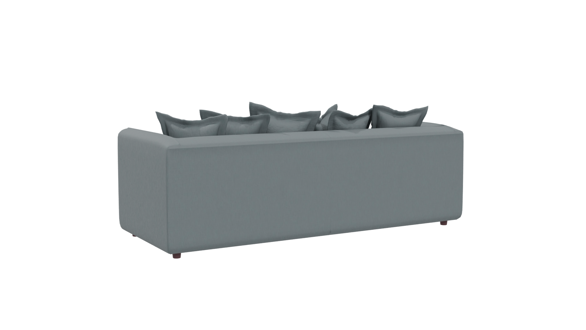 Stylish Modern Fabric Sofa 3D - Professional 3D Model Render 4