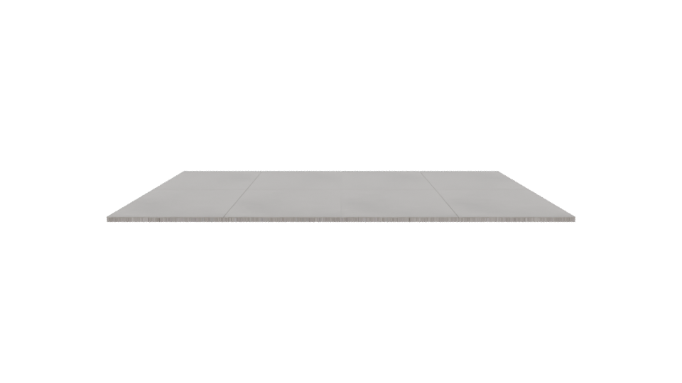 Industrial Metal Floor Panels 3D - Professional 3D Model Render 5