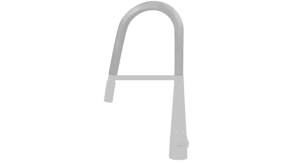 Sleek Kitchen Faucet 3D Model - Professional 3D Model Render 2