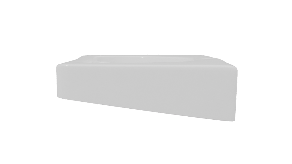 Sleek Modern Wash Basin 3D Model - Professional 3D Model Render 2