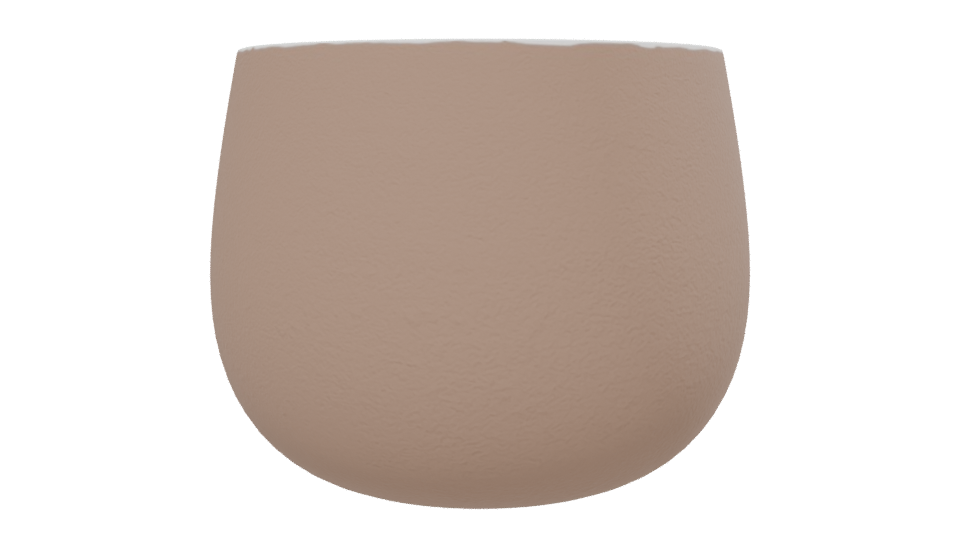 Minimalist Ceramic Flower Pot 3D - Professional 3D Model Render 13