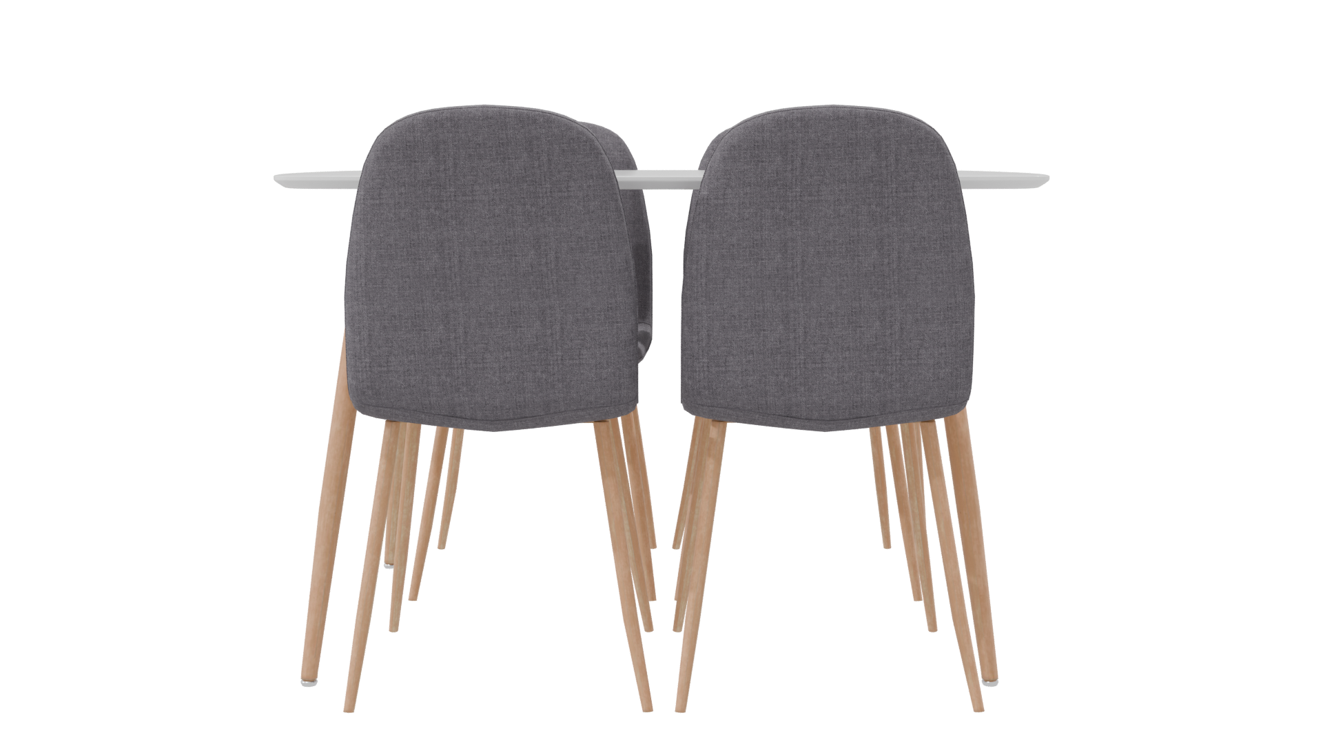 Modern Dining Table 3D Model - Professional 3D Model Render 8