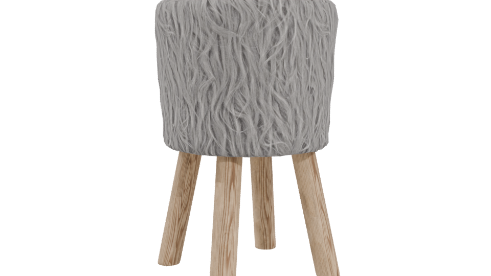 Textured Decorative Plant Pot 3D Model - Professional 3D Model Render 4